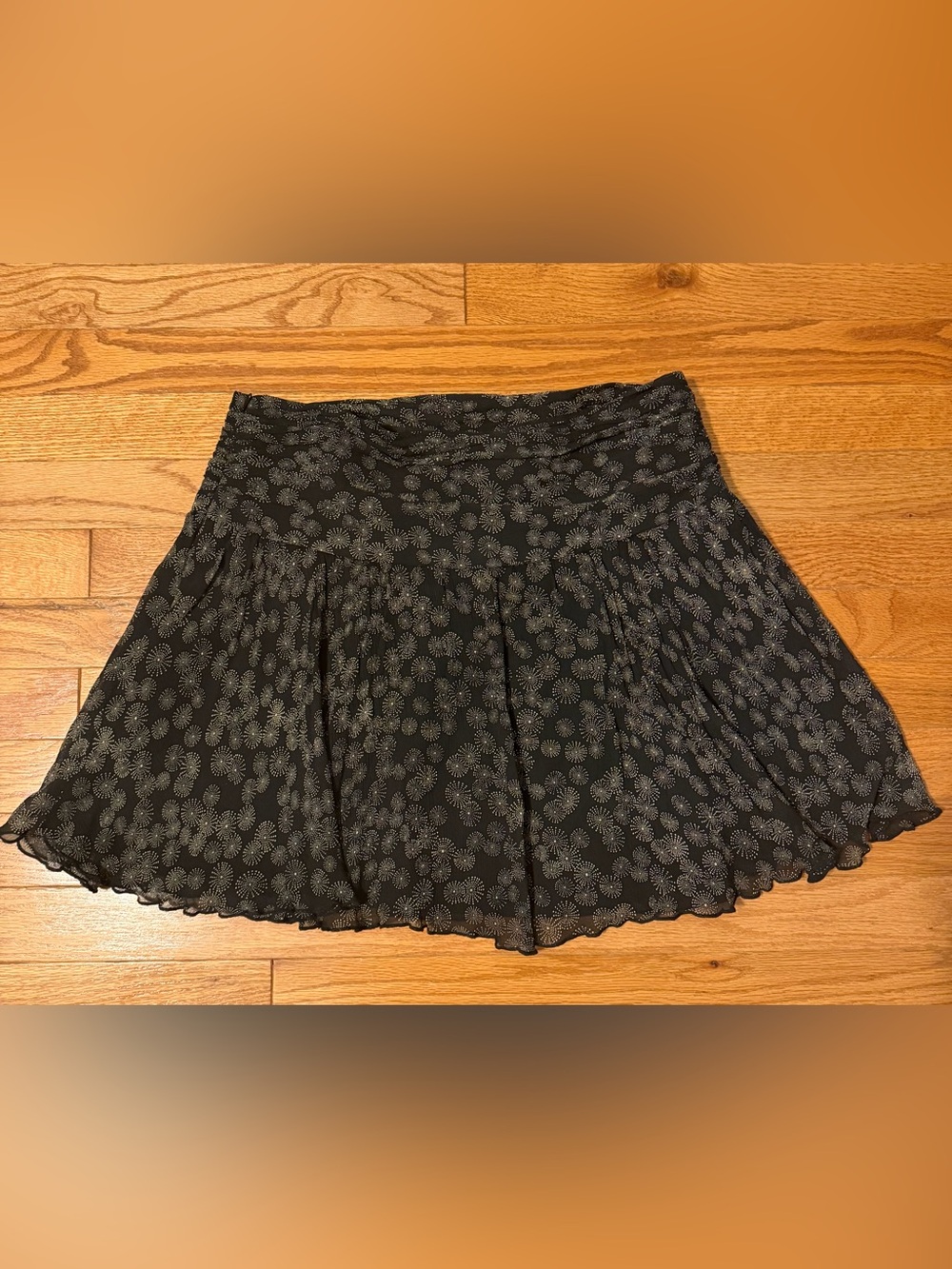 EXPRESS Flowy, Lined Mini Skirt